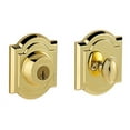 thumbnail image 3 of Baldwin 380 Arched Single Cylinder Deadbolt Featuring SmartKey in Venetian Bronze, 3 of 3