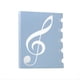 thumbnail image 1 of Carpeta de Partituras, 60 PáGinas, Soporte/Partituras, Se Adapta al TamañO de Carta A4, Carpeta de Coro Grabable y Desmontable Azul, 1 of 5