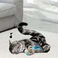 thumbnail image 2 of Methold Juguete interactivo para gatos con sonido de pájaro simulado, cuerdas de tela duraderas para provocar juguetes interactivos para gatos Juguetes para gatos Tipo 3, 2 of 6