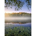 thumbnail image 2 of Lindsten, Christian 19x24 White Modern Wood Framed Museum Art Print Titled - Calm Summer Night, 2 of 4