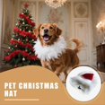thumbnail image 3 of Gorro de Papá Navideño para , Perro, Divertido y Disfraz para Mascota, Ideal para Días de Invierno, Noches, Familia, Amigos, Jóvenes, Adolescentes, Niñas y Niños A, 3 of 5