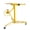 yellow, variant on Mteryoing 150 lbs Drywall Lift Jack with Wheels, 3.5-11 FT Adjustable Height Panel Hoist for Ceiling Wall Installation, Yellow/Black/Red