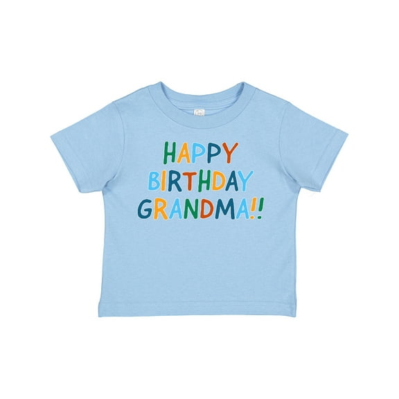 Inktastic Happy Birthday Grandma Boys or Girls Toddler T-Shirt