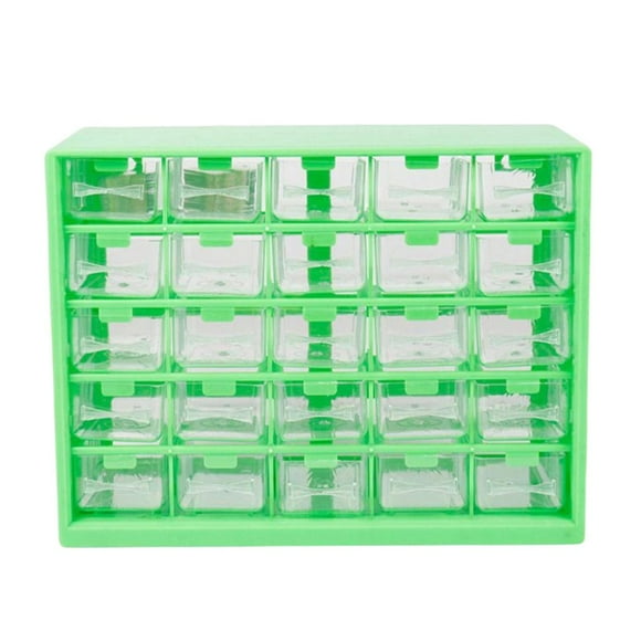 25 Lattice Drawer Organizers Tool Storage Box Craft Cabinet Screw Parts Organizer Tool Box for Bolts Screws Nuts