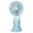 #01- Blue, variant on PoyoKee Handheld Fan, 3 Speeds Mini Portable Fan, Strong Wind, Quiet, Usb Rechargeable, Refresh Desk Fan for Outdoor Travel Beach, 7.8" , Pink