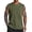Army Green, variant on COOFANDY Men Fashion Sleeveless Shirt Workout Cotton Tank Top Running Muscle Tank Washed Casual T Shirts
