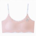 thumbnail image 2 of TOWED22 Girls Training Bra Teen Bras Everyday Big Kids Padded Bra 8-10 10-12 12-14 14-16(Pink,10-12 Y), 2 of 6