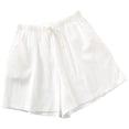thumbnail image 7 of TRUBKH shorts for women athletic shorts for women cotton shorts for woman womens shorts casual bermuda shorts for women White M, 7 of 7
