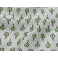 thumbnail image 5 of oneOone Viscose Jersey Green Fabric Block Sewing Craft Projects Fabric Prints By Yard 60 Inch Wide-JF, 5 of 5