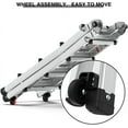 thumbnail image 3 of Multi Position Ladder with Wheels and Hinge Lock Adjusters,17 FT Type IA Little Giant Ladder Large Rubber Feet and Non-Slip Steps,Aluminum Ladder,300 LBS Weight Rating, 3 of 9