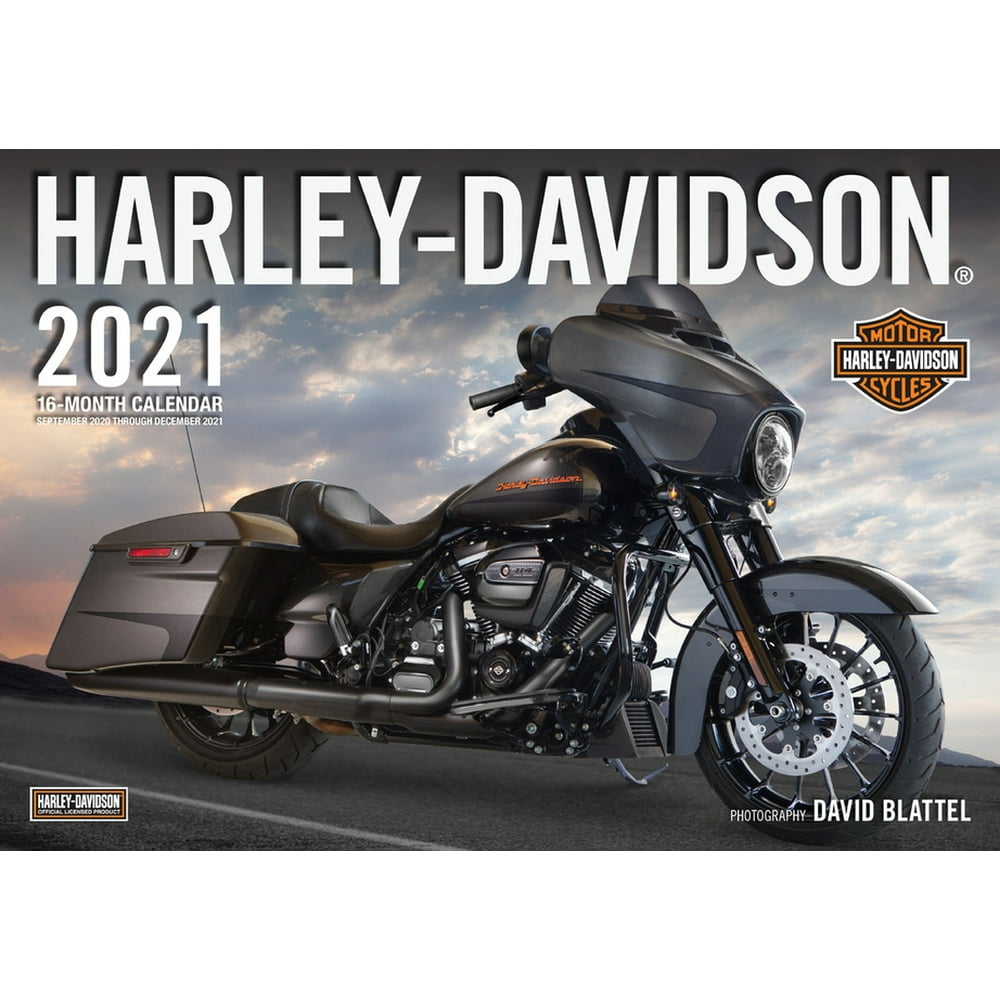 HarleyDavidson® 2021 16Month Calendar (September 2020) through