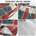 thumbnail image 2 of FORMRS Boys Swim Trunks Quick Dry Mesh Liner Boardshorts Sizes XS-XL, Vibrant Red Tartan Pattern, 2 of 7