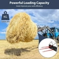 thumbnail image 3 of ChaoLink Hay Spear 49in x3 Bale Spear with Short Slide, Quick Attach Square Hay Bale Spears 4000 lbs Capacity, Bale Hay Spike3pcs with 2 long spear slides, 3 of 7