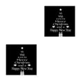 thumbnail image 4 of maskred 1/2/3/5 Christmas New Year Letters Wall Sticker Decal Removable Room Wall Decoration white 2PCS, 4 of 6