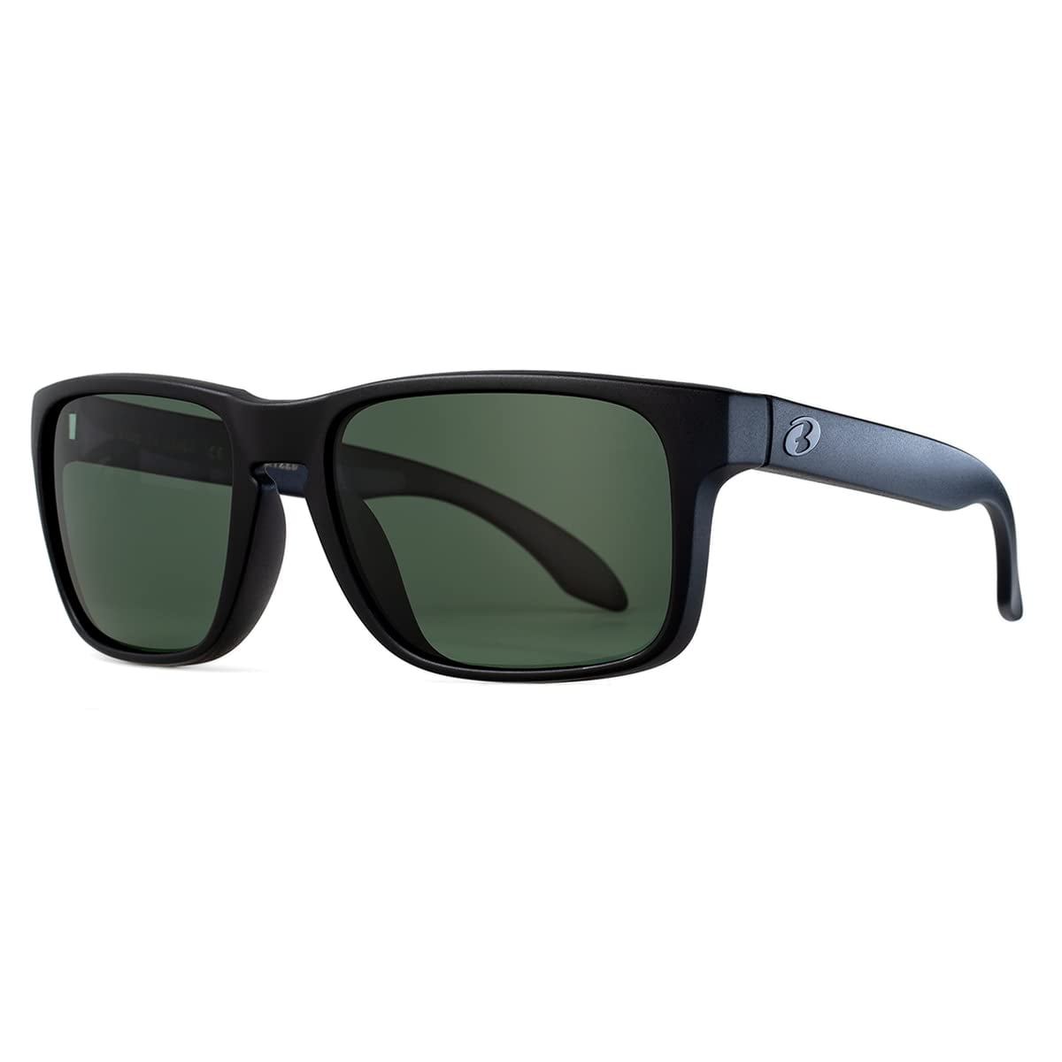 Bnus Round Titanium frame corning glass lens polarized sunglasses for men women shades UV400 protection 