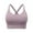 Pink B, variant on WRKEKC Seamless Bras for Women, Wireless Bras for Women, Women Plus Size Solid Color Back Sports Bra Fitness Clothes Running Drying Yoga Underwear
