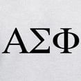 thumbnail image 3 of CafePress - Alpha Sigma Phi Greek Letters Black Sweatshirt - Pullover Hoodie, Hooded Sweatshirt, 3 of 4