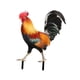 thumbnail image 3 of Estatua de gallo para jardín, estaca decorativa de pollo, letrero realista para jardín 212x167x01cm, 3 of 9