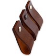 thumbnail image 5 of Tiradores de cuero para muebles - 3 piezas - 13,5 x 2,5 cm - Tirador para muebles, tirador de puerta para cocina, baño, armarios, tocador, madera negra Rojo Verde Cocina, Decoración y Otros, 5 of 5