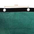 thumbnail image 5 of Shatex 90% Shade Fabric Sun Shade Cloth with Grommets for Pergola Cover Canopy 6' x 8', Dark Green, 5 of 8