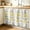 Yellow, variant on Yellow Fruit Cabinet Curtain 35"Wx35"L,Dustproof Under Sink Skirt W/ Self Adhesive Tape,Vintage Country Leaves Berries Blue Plants Cabinet Curtain Cover for Kitchen Sink,Bathroom Vanity,Laundry Room
