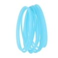 thumbnail image 3 of 10 pulseras elásticas de silicona para mujer, para el pelo, para coletas Negro, 3 of 9
