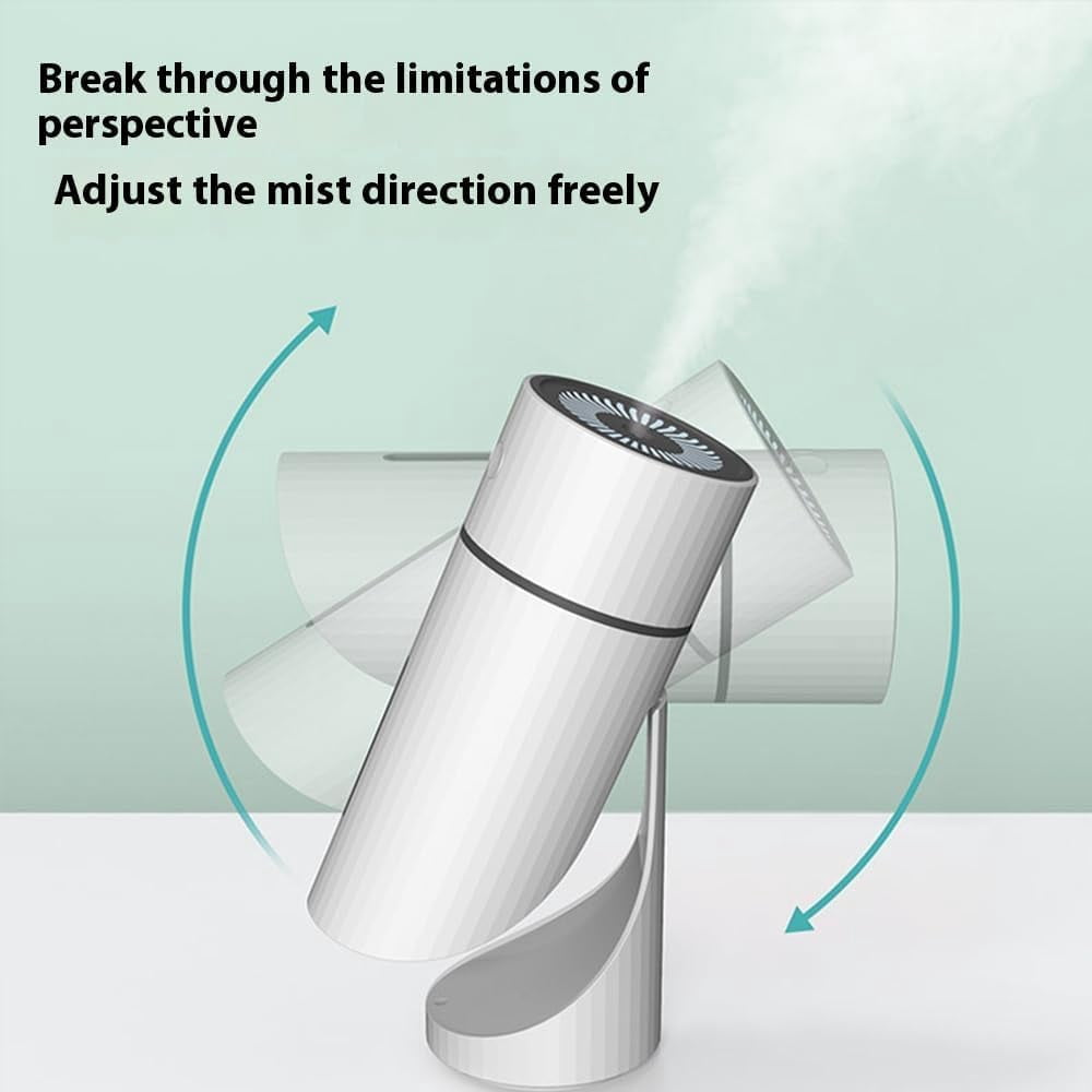 2.0 Humidifier, Dog Humidifiers, Portable Mini Humidifier, Whisper-Quiet/90°Adjustable Mist, Help Your Small Dog Breathe Easier & Sleep Better
