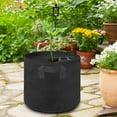 thumbnail image 3 of Standard 3.0 Polypropylene Webbing Plant Grow Bag Vegetable Plant Bag Fabric Balcony Plant Vegetable For Home Decoration Greening Project 10 Gallon 40Dx30H, 3 of 8