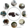 thumbnail image 4 of Unique Bargains Felt Furniture Pads Round 2' Self Adhesive Anti-scratch Floor Protector 10pcs, 4 of 7