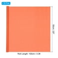 thumbnail image 2 of Uxcell Rollo de Papel Crepé de 3.3 pies, 10 Rollos de 20" de Ancho, Hoja de Papel Suave para Manualidades, Naranja, 2 of 7