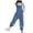 Blue, variant on CAIXIA Women Overalls Sleeveless Jumpsuit Casual Loose Adjustable Straps Bib Long Pant Jumpsuits with Pockets,Pink