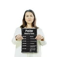 thumbnail image 3 of Pastor Hourly Rate Funny 10 Inch x 14 Inch Novelty Plastic Sign Pray Pay Play Nice Durable Weatherproof Perfect for Offices Studies Fellowship Halls Fun Gift for Pastors Church Staff, 3 of 6