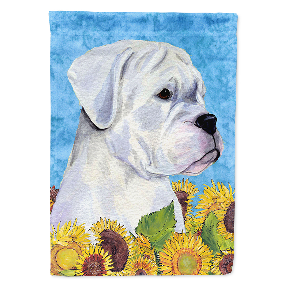 Boxer Flag Canvas House Size by Caroline's Treasures