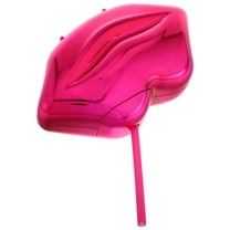 FRCOLOR Lip Shaped Cocktail Cup With Lid And Straw 700ml Mouth Drinking Tumbler Novelty Drink Cup For Parties Beach Travel Wedding