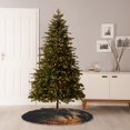 thumbnail image 6 of Disketp Dapper Cat in Sunglasses Christmas Tree Skirt, Christmas Tree Decorations, Christmas Decor, Tree Mat Decoration(30-48IN)-30", 6 of 6