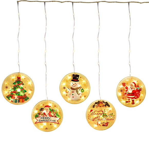 Christmas Lights Outdoor, Christmas Lights Led String Lights Hanging Lights Room Lights Color Curtain Ligh