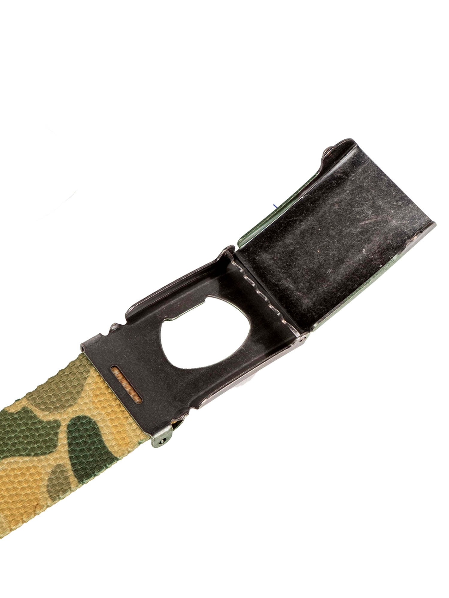 Wonder Nation Boys 32MM Camo Web Belt, Camo/Tan, Size S-L