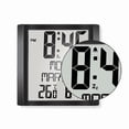 thumbnail image 2 of Temperature and Humidity Meter Alarm Clock Digital Electronic Clock, 2 of 4