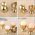 thumbnail image 3 of 6 piezas de soporte para huevos, huevera de acero inoxidable, soporte dorado para huevos, bandeja para huevos, bandeja para huevos para niños, huevo de Pascua, 3 of 3
