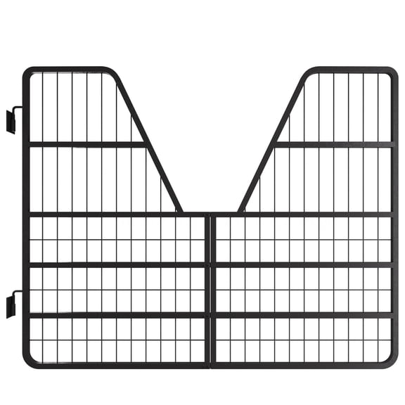 Equine Stall Guard 42" W x 52" H, Yoke Design Security Frame Horse Stall Gate, Heavy Duty Stall Guards for Horses, Metal Barn Gate for Standard Stall and Exit, Horse Barn Door