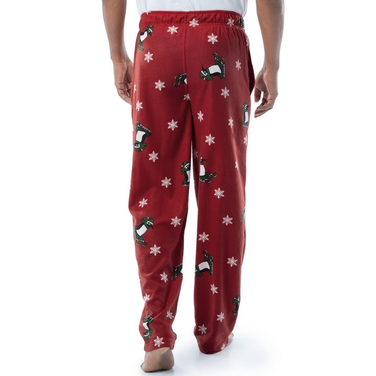 Fruit of the Loom Men s Matte Fleece Holiday Print Pajama Pants Sizes S 5XL