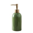 thumbnail image 1 of Lubelski 420ml Liquid Soap Shampoo Lotion Shower Gel Ceramic Empty Pump Bottle Container, 1 of 7