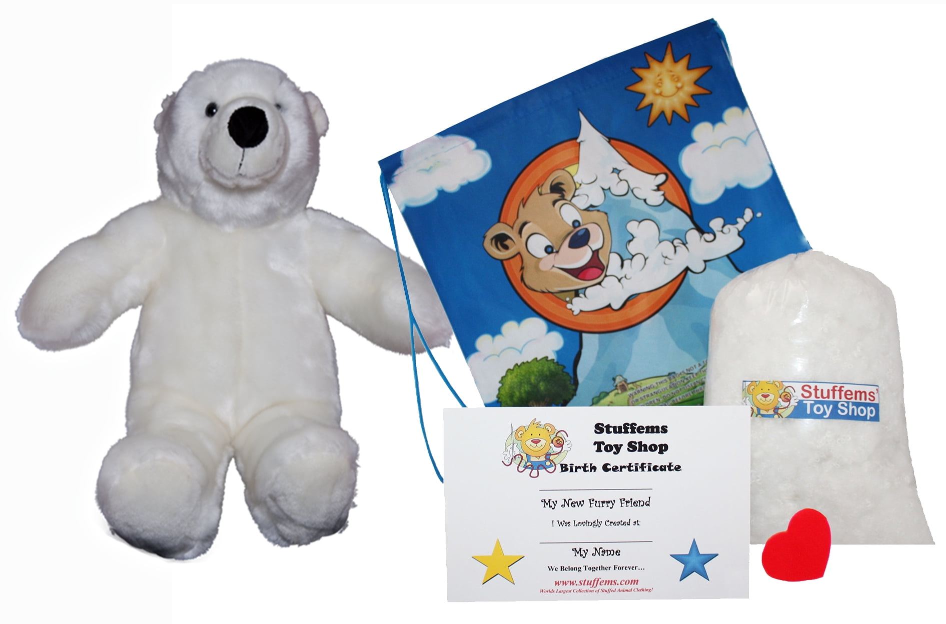 polar bear stuffed animal walmart