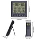 thumbnail image 5 of Termómetro digital Wosthever con 3 sensores medidor de humedad y temperatura LCD color negro, 5 of 6