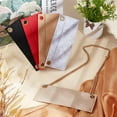 thumbnail image 4 of 5 Colors Purse Organizer Insert Conversion Kit with 2pcs Gold Chain Felt Handbag Organizer Insert Inner Pocket Liner Women Clutches Envelope Bag Conversion Accessories for Kirigami Pochette, 4 of 5