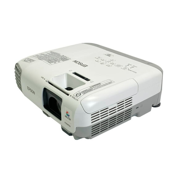 Pre-Owned Epson PowerLite S27 3LCD Projector Portable Home Theater HD HDMI USB w/Remote