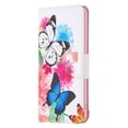 thumbnail image 2 of Allytechgroup Galaxy S24 Ultra Case, Fashionable Pattern Design Flip Cover Stand Cards Holder Shockproof Bumper Phone Case for Samsung Galaxy S24 Ultra, Butterflies, 2 of 5