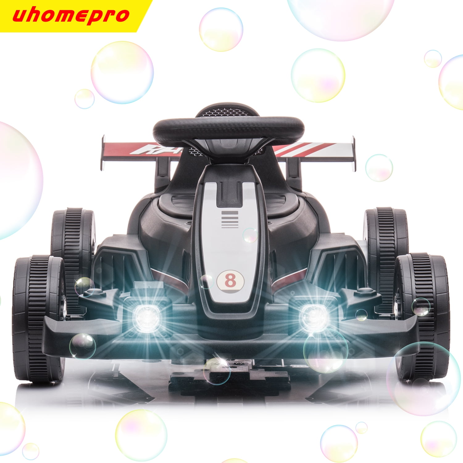 Buy uhomepro Electric Go Kart 6V Ride On Car with Make Bubbles Function