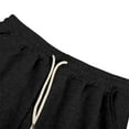 thumbnail image 6 of Yusimy Men's Solid Color 2-Piece Hoodie Cargo Set Long Sleeve Elastic Waist Drawstring Pocket Casual Sports, 6 of 8