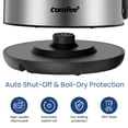 thumbnail image 4 of Hervidor eléctrico COMFEE' de acero inoxidable 1.7L 1500W, 4 of 7